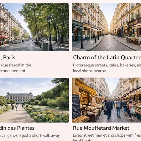 Cosy 13eme Proche Metro Lejlighed